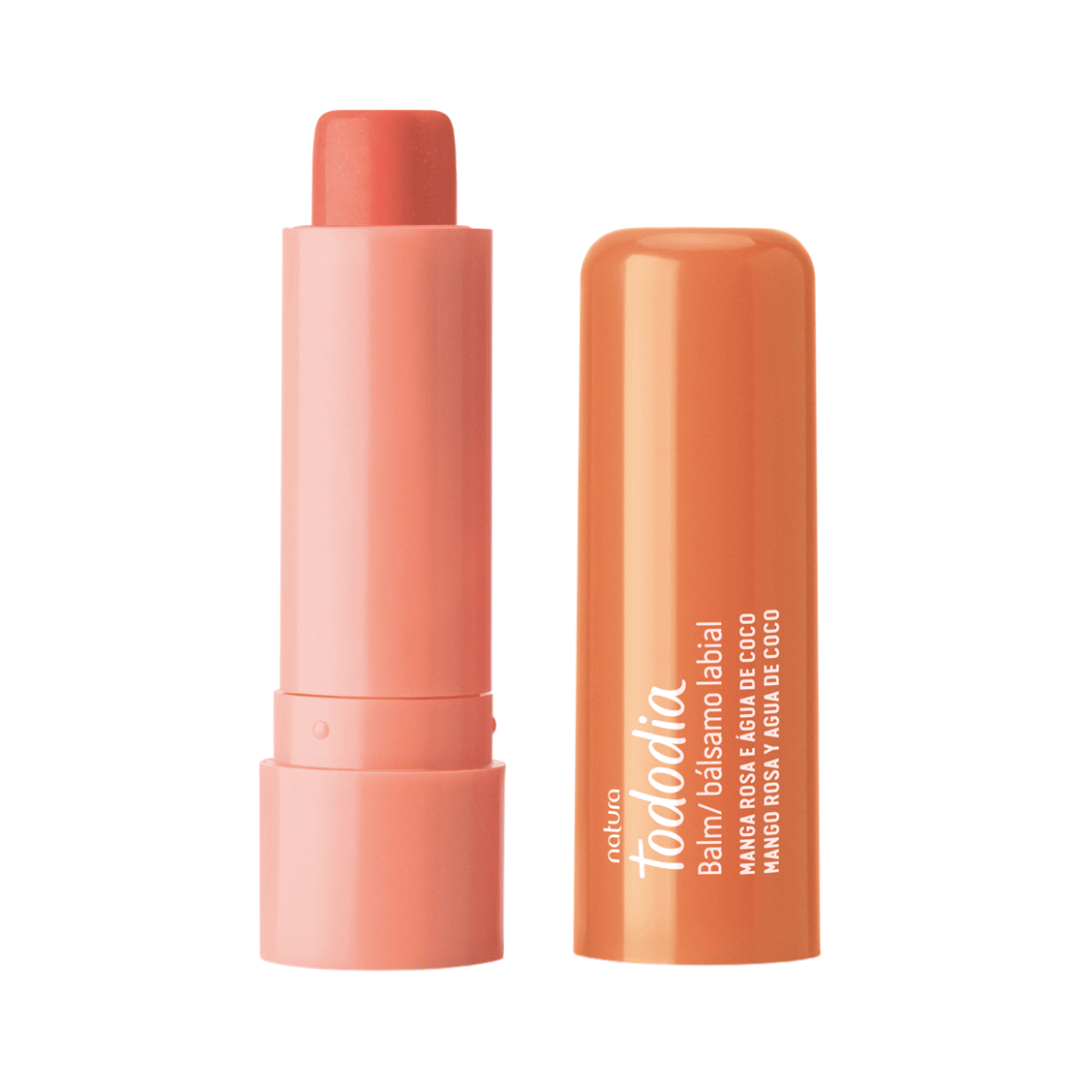 Balm Labial Tododia Manga Rosa E Água De Coco