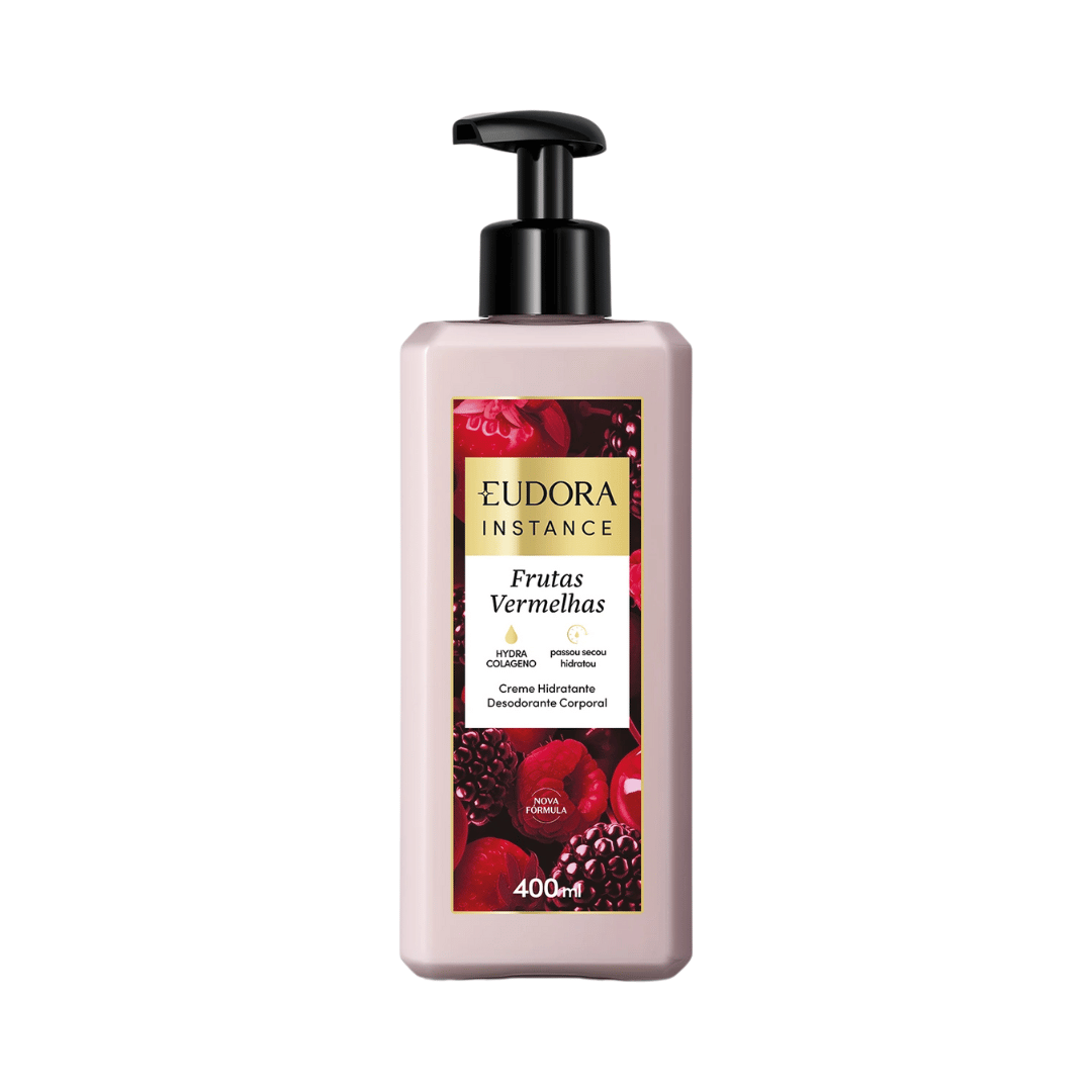 Creme Hidratante Desodorante Corporal Instance Frutas Vermelhas 400ml
