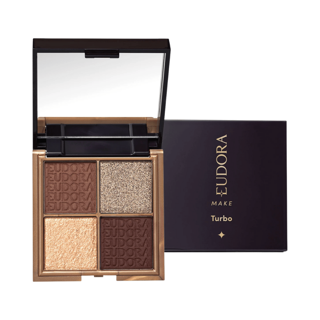 Paleta De Sombras Quarteto Eudora Make Turbo