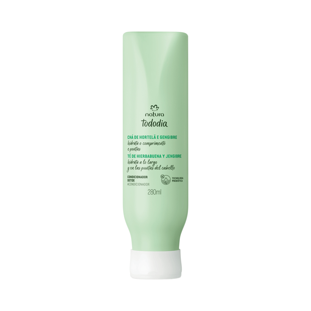 Condicionador Detox Tododia Chá De Hortelã E Gengibre 280ml
