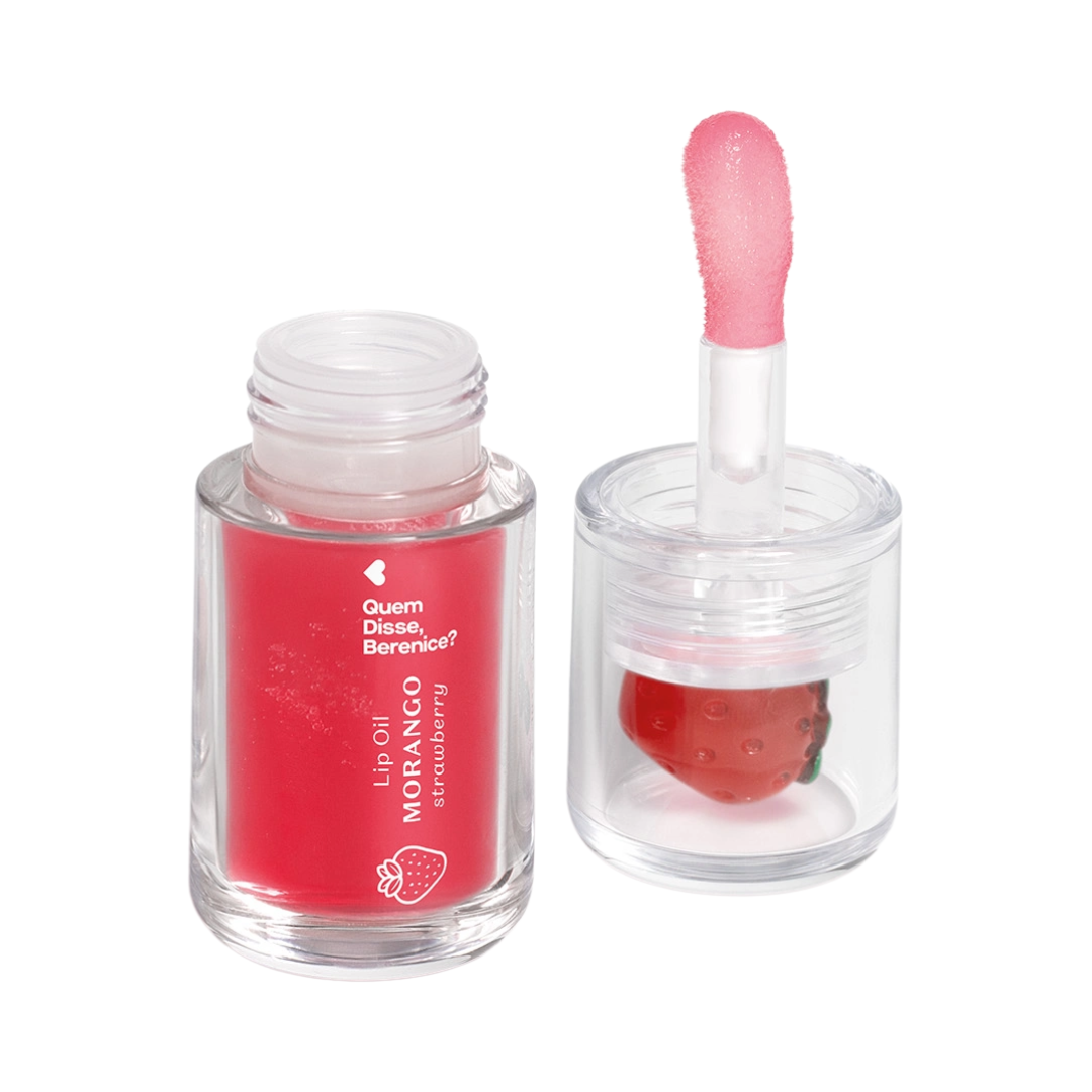 Lip Oil Cuide-Se Bem Morango - Vermelho