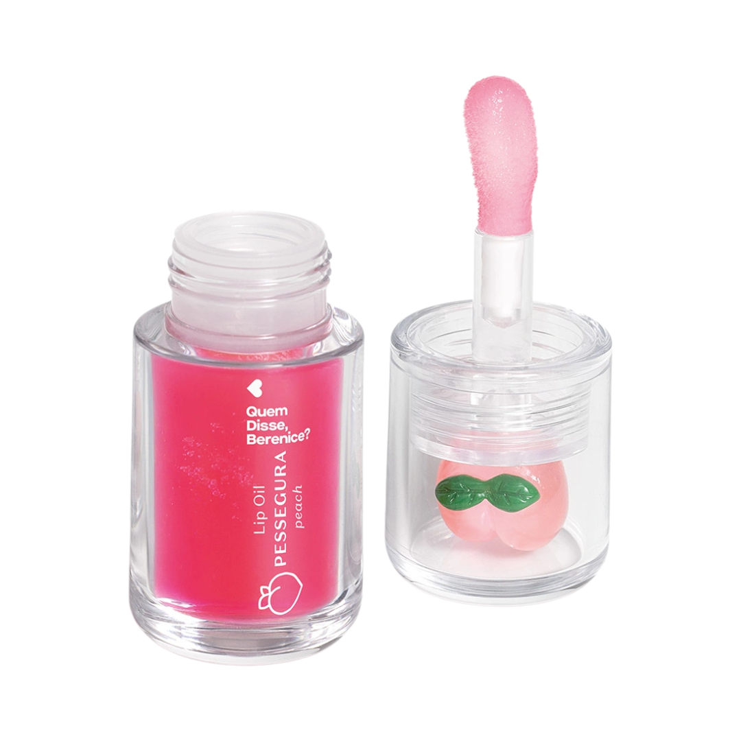 Lip Oil Cuide-Se Bem Pessegura - Rosa Fúcsia