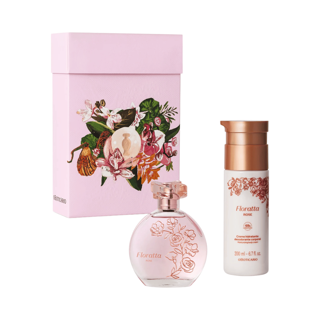 Presente Dia Das Mães Floratta Rosé (2 Itens)