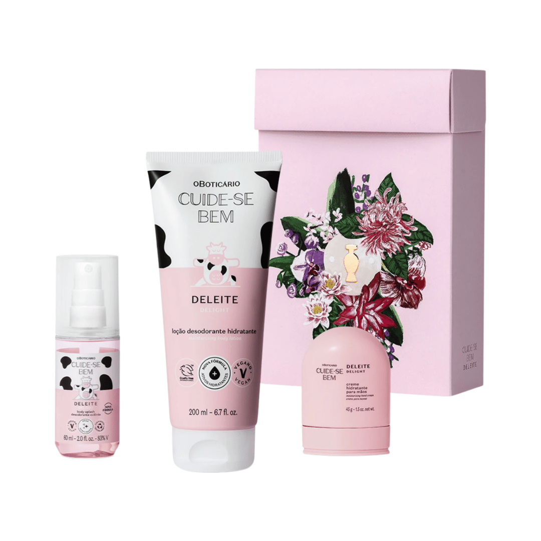 Presente Dia Das Mães Cuide-Se Bem Deleite (3 Itens)