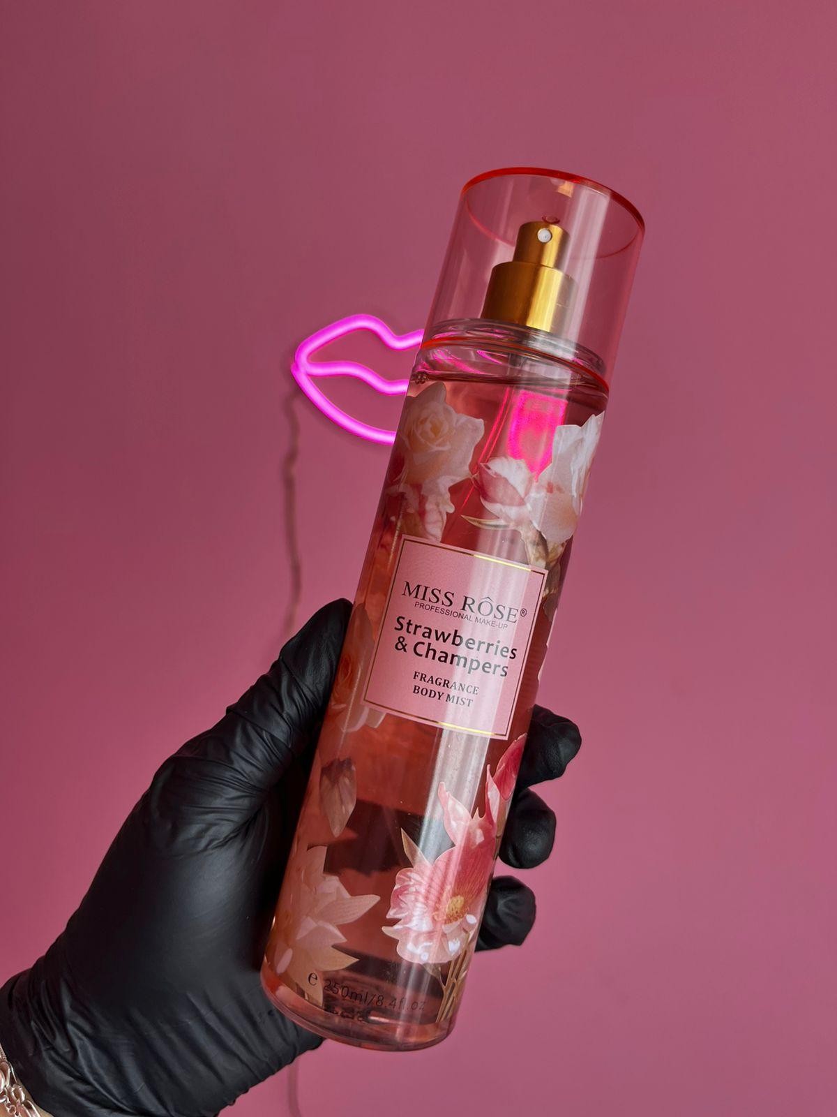 Body splash Miss Rôse Strawberries e Champers