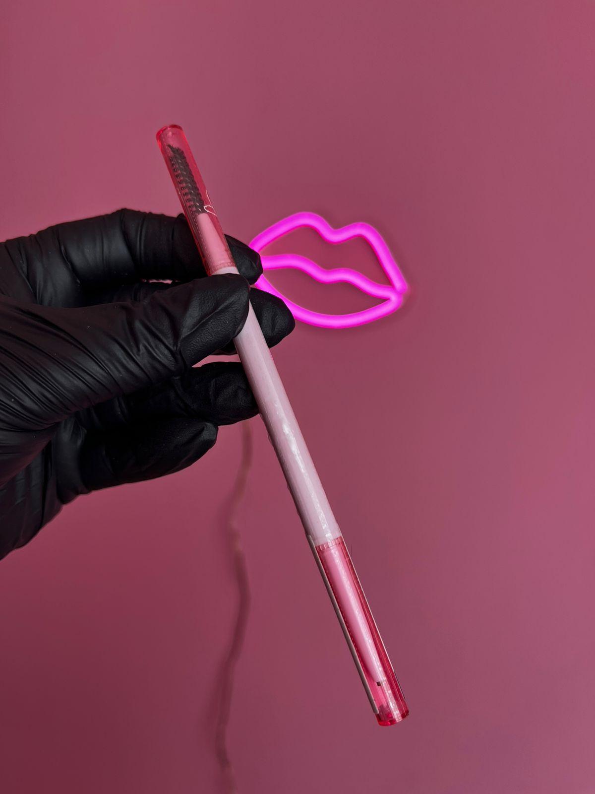 Lápis de sobrancelha marrom 2x1 Ruby Rose