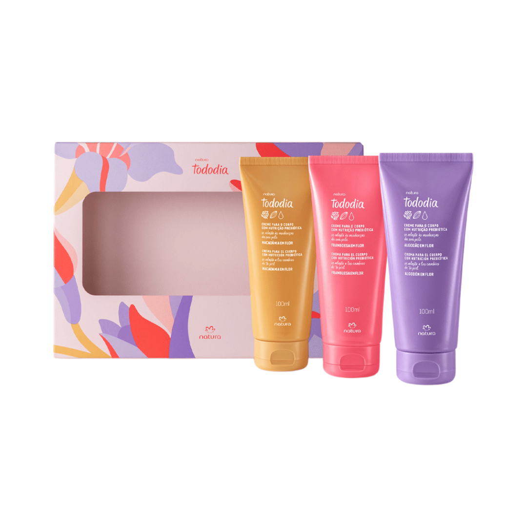 Presente Natura Tododia Trio De Hidratantes (3 Unidades)