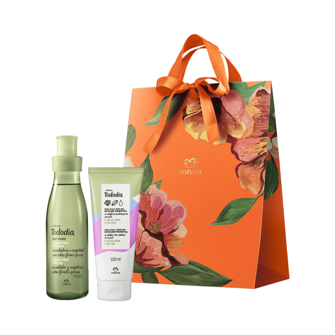 Presente Natura Dia Das Mães Tododia Hidratação E Perfumação Flor De Pêra E Melissa