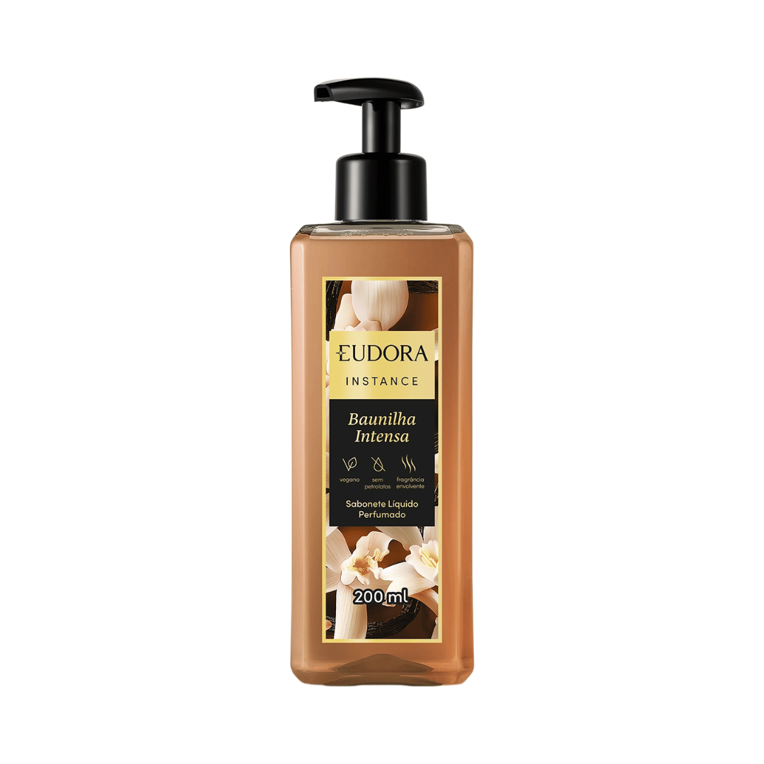 Sabonete Líquido Perfumado Instance Baunilha Intensa 200ml