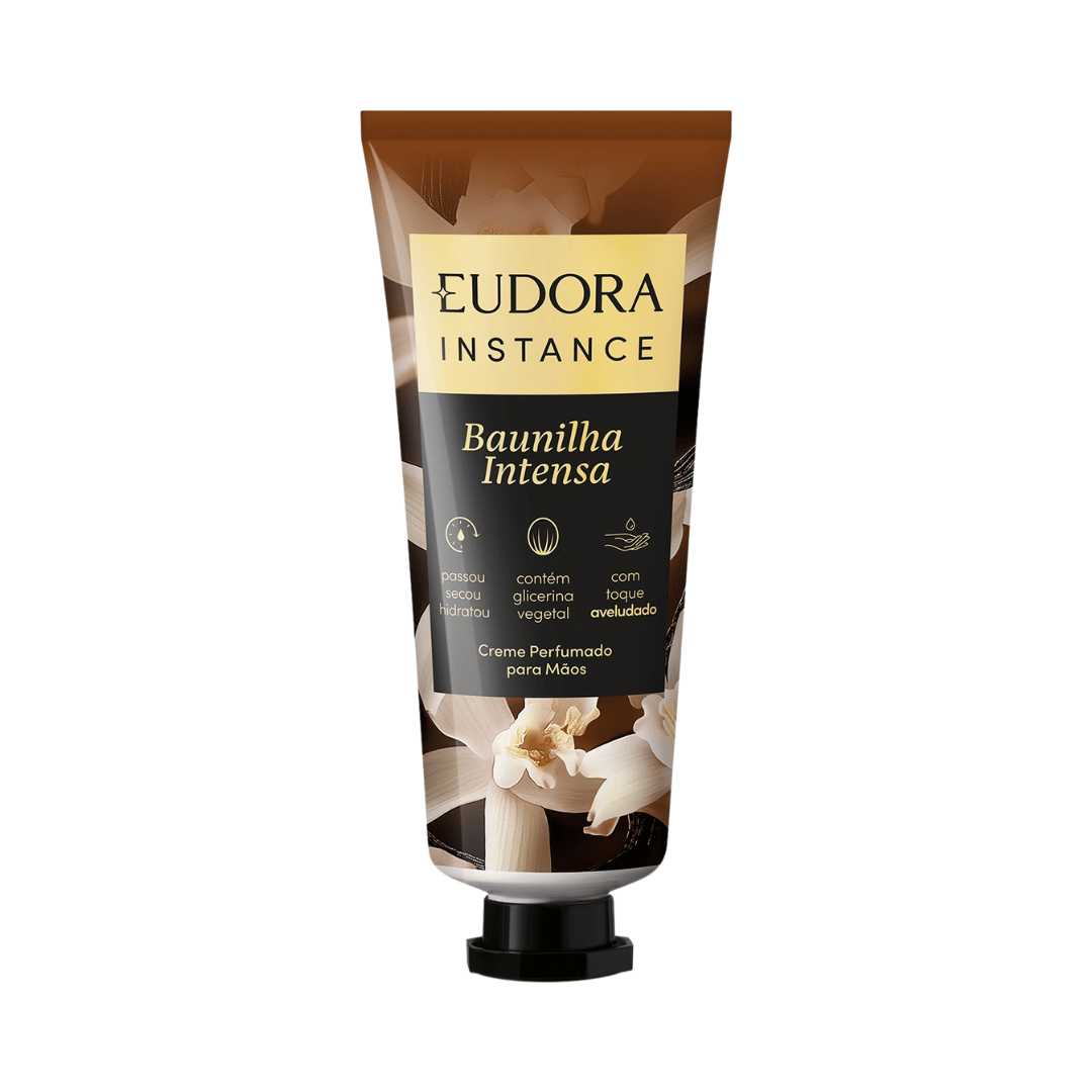 Creme Perfumado Para Mãos Instance Baunilha Intensa 30g