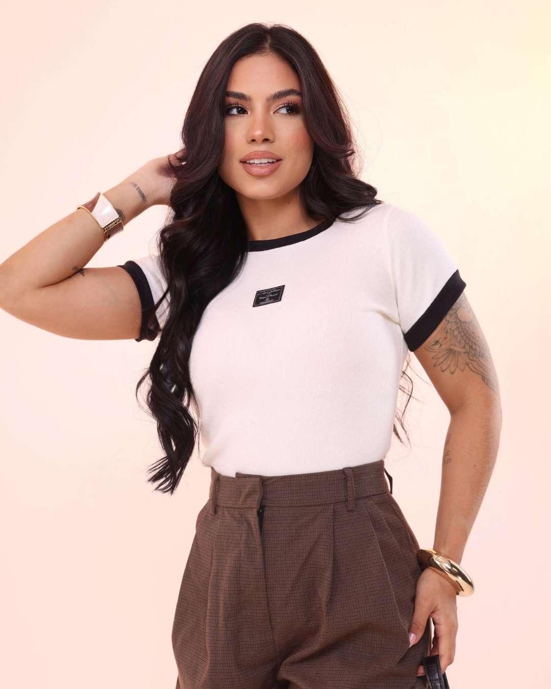 T-shirt Canelada Bicolor G