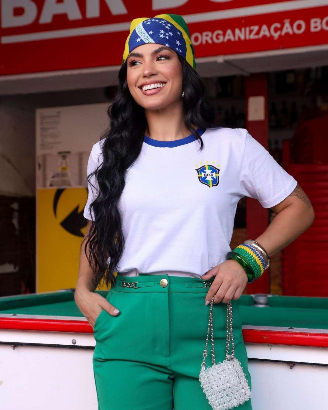 T-shirt Estampa Brasil Core G