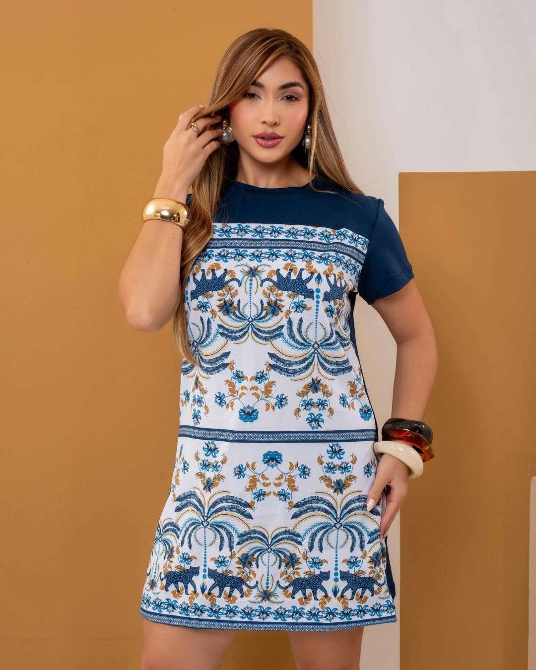 Vestido Bata Estampado G