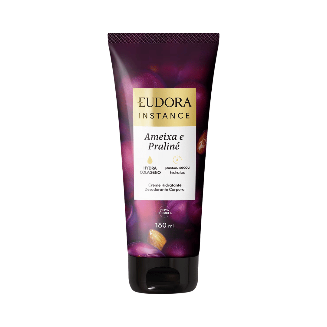Creme Hidratante Desodorante Corporal Instance Ameixa e Praliné 180ml