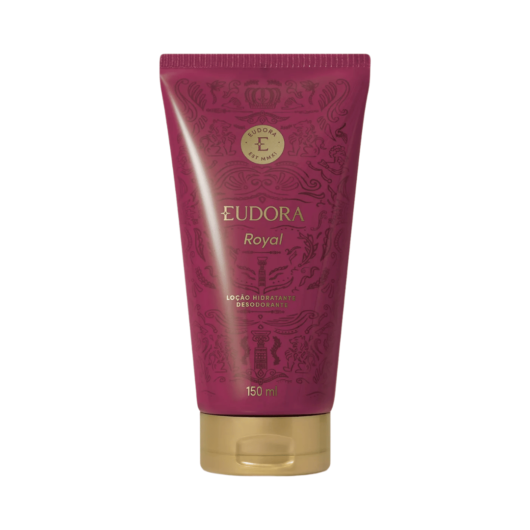 Loção Hidratante Desodorante Corporal Feminino Eudora Royal 150ml
