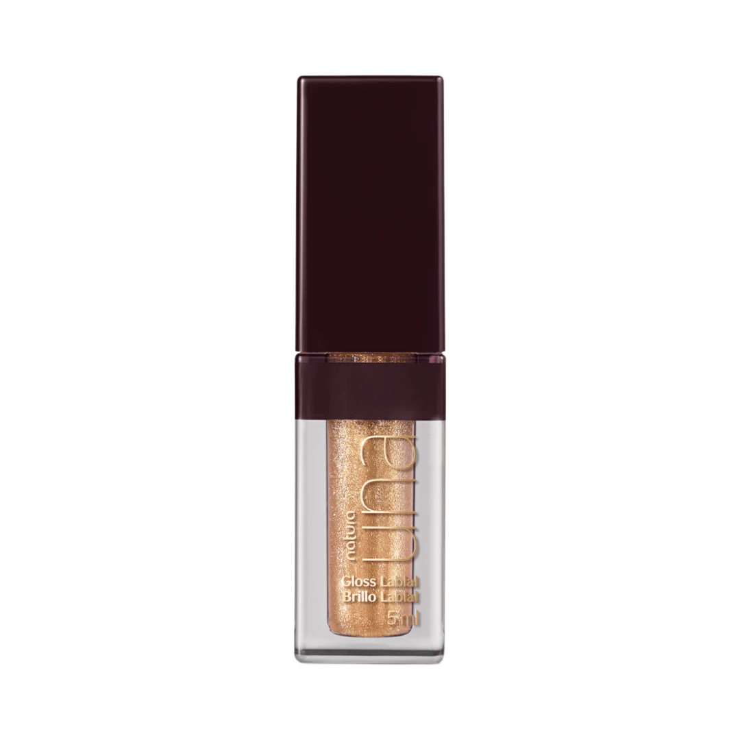 Gloss Labial Hidratação Ativa Una - Dourado 2