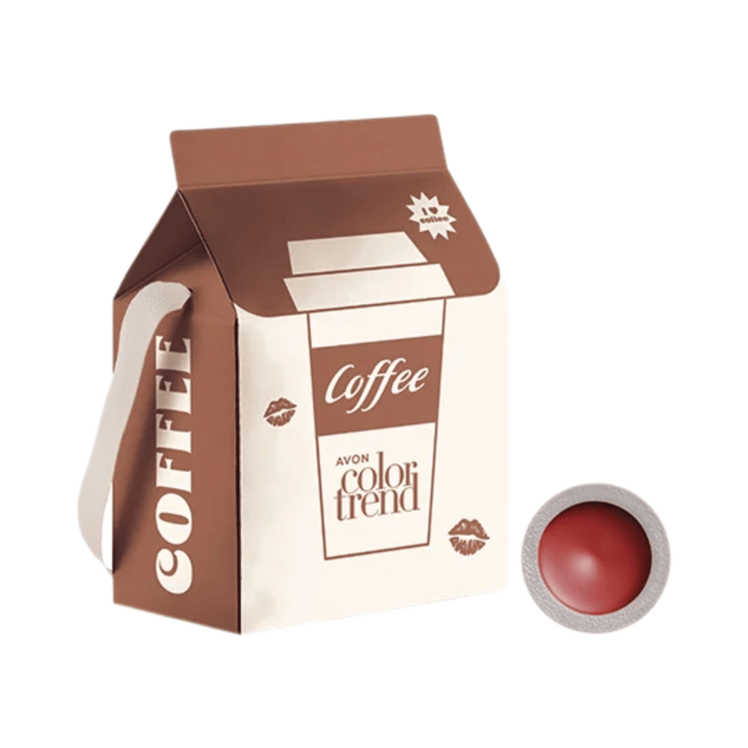 Presente Avon Color Trend Coleção Coffee Date Balm Caramelo