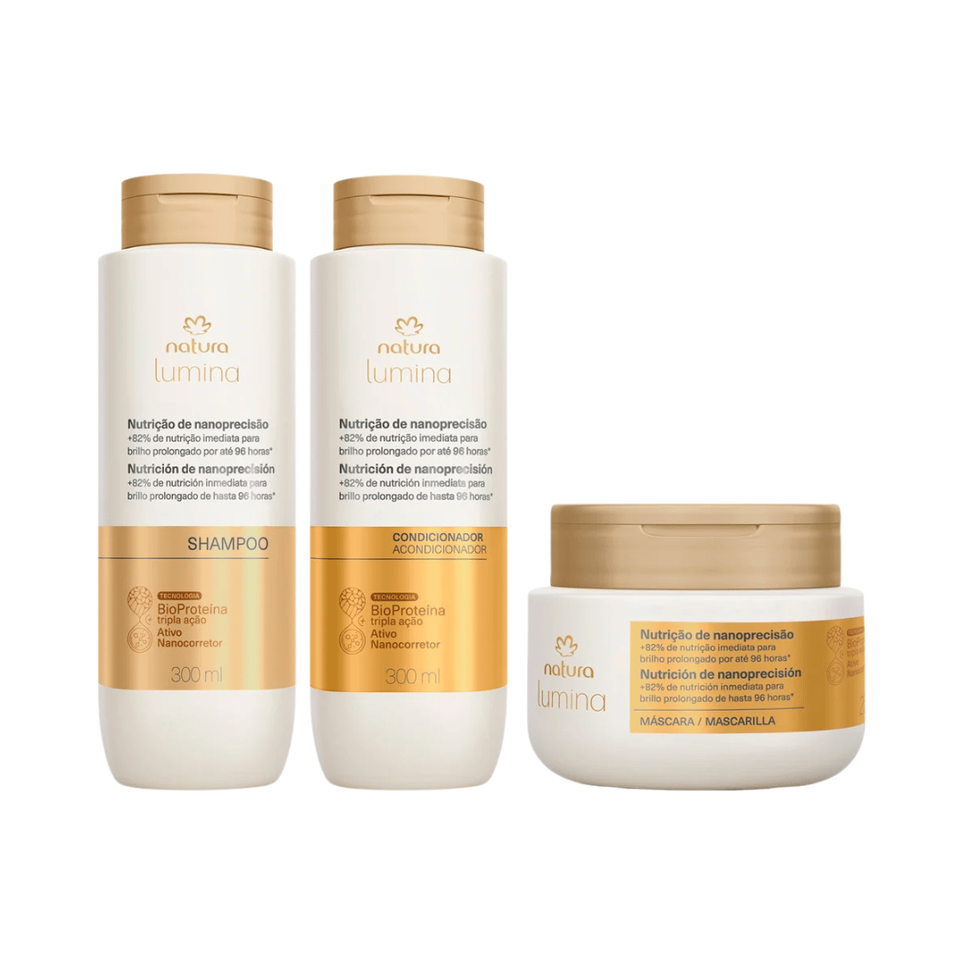 Kit Lumina Nutrição De Nanoprecisão (3 Produtos)