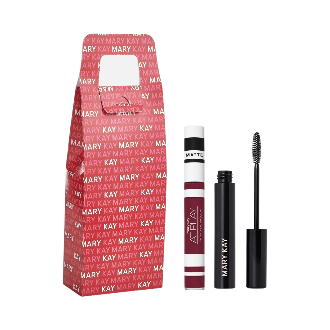Presente At Play Olhos E Boca - I <3 Lilac