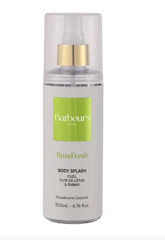 Body Splash Rose Fresh Desodorante Colônia 200ml