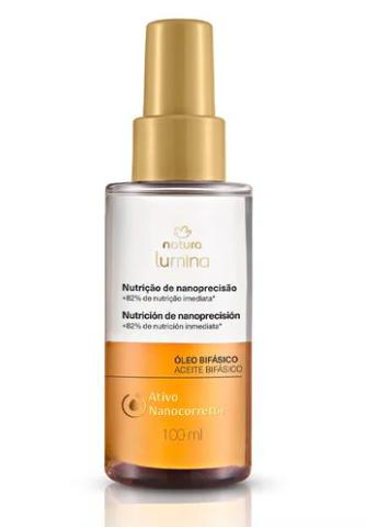 Óleo Capilar Bifásico Nutrição de Nanoprecisão Lumina 100ml