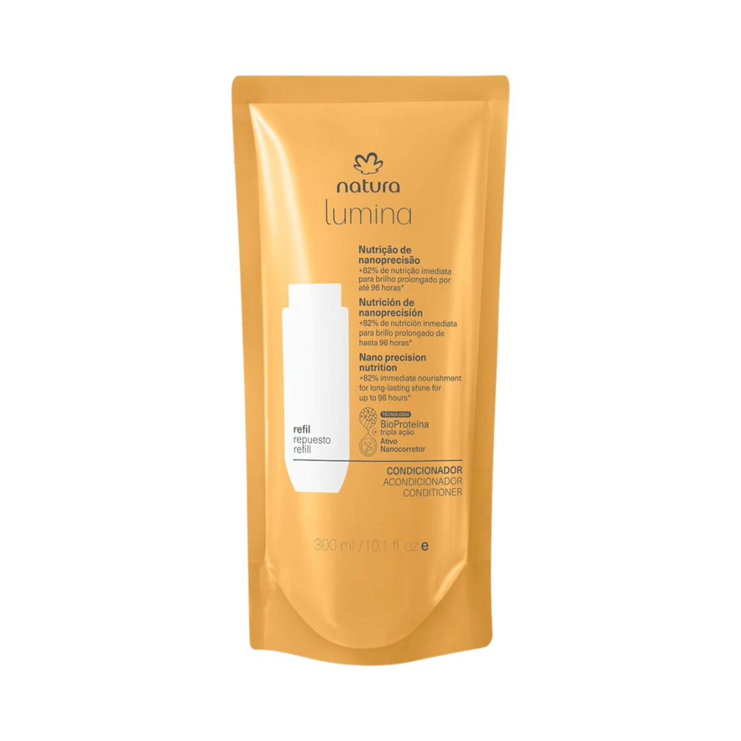 Refil Condicionador Nutrição De Nanoprecisão Lumina 300ml