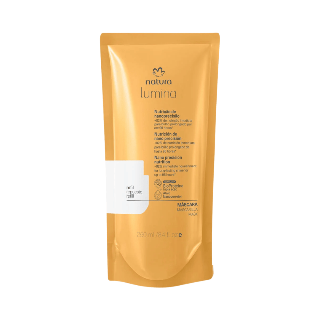 Refil Máscara Nutrição De Nanoprecisão Lumina 250ml