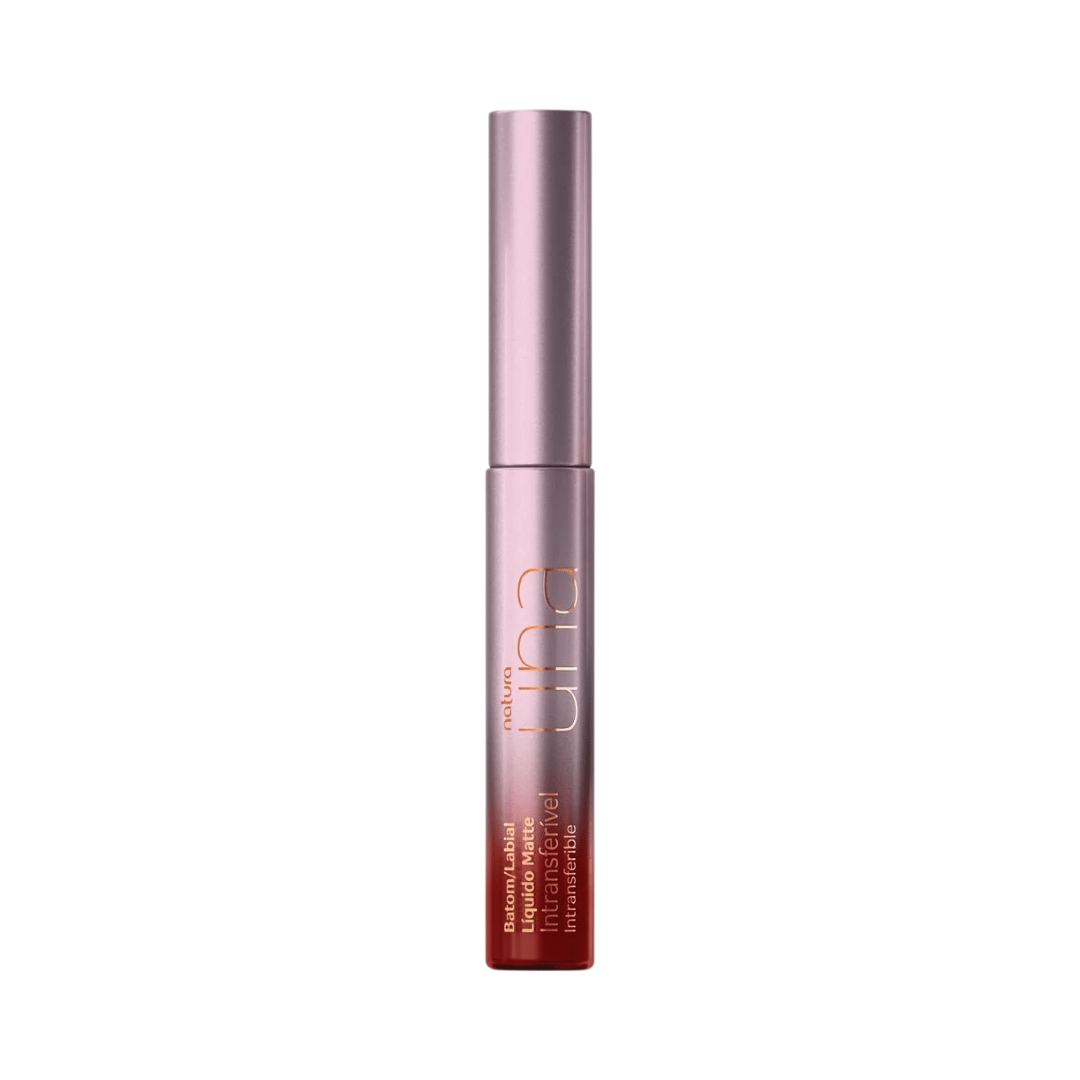 Batom Líquido Matte Intransferível Una - Vermelho 1