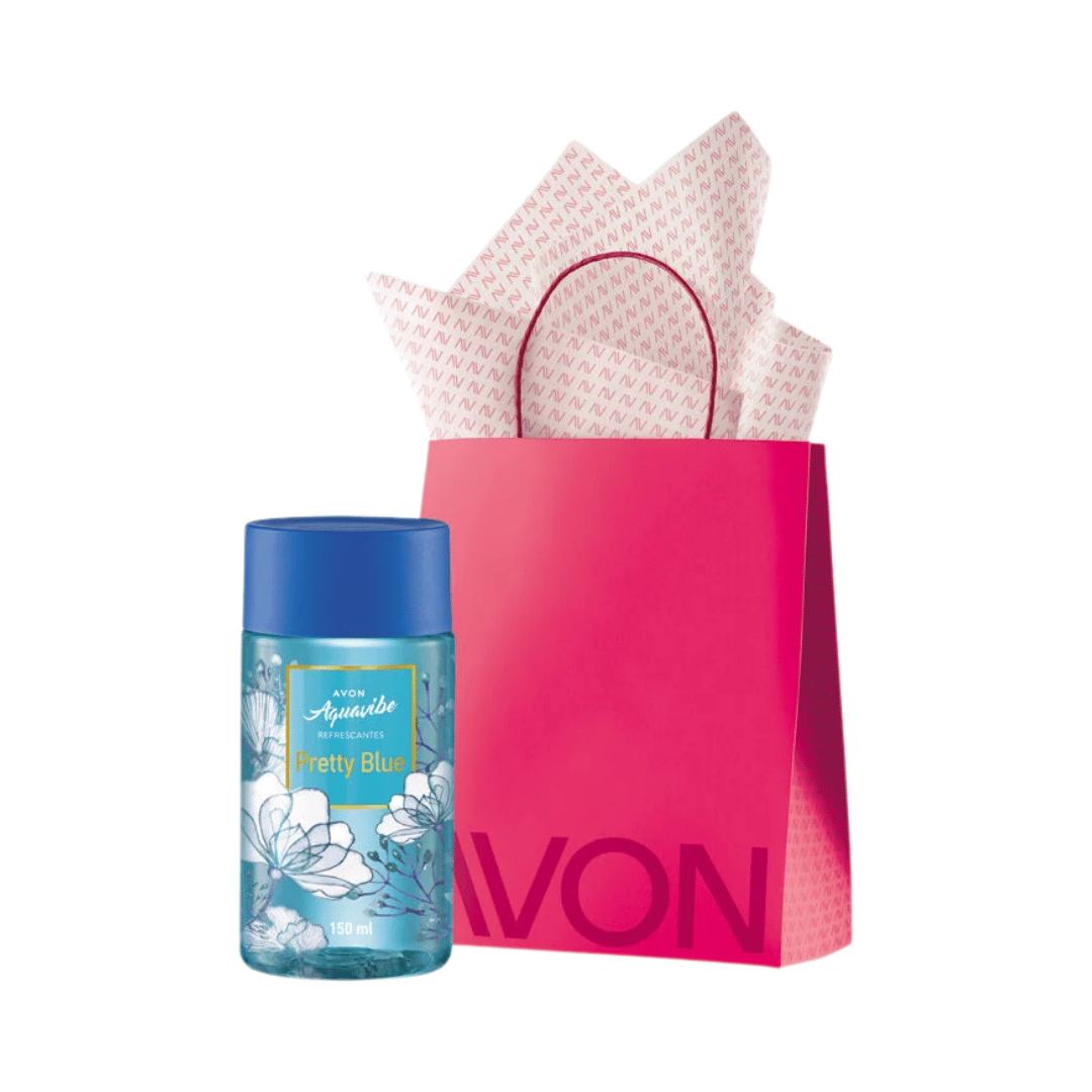 Presente Avon Aquavibe Pretty Blue