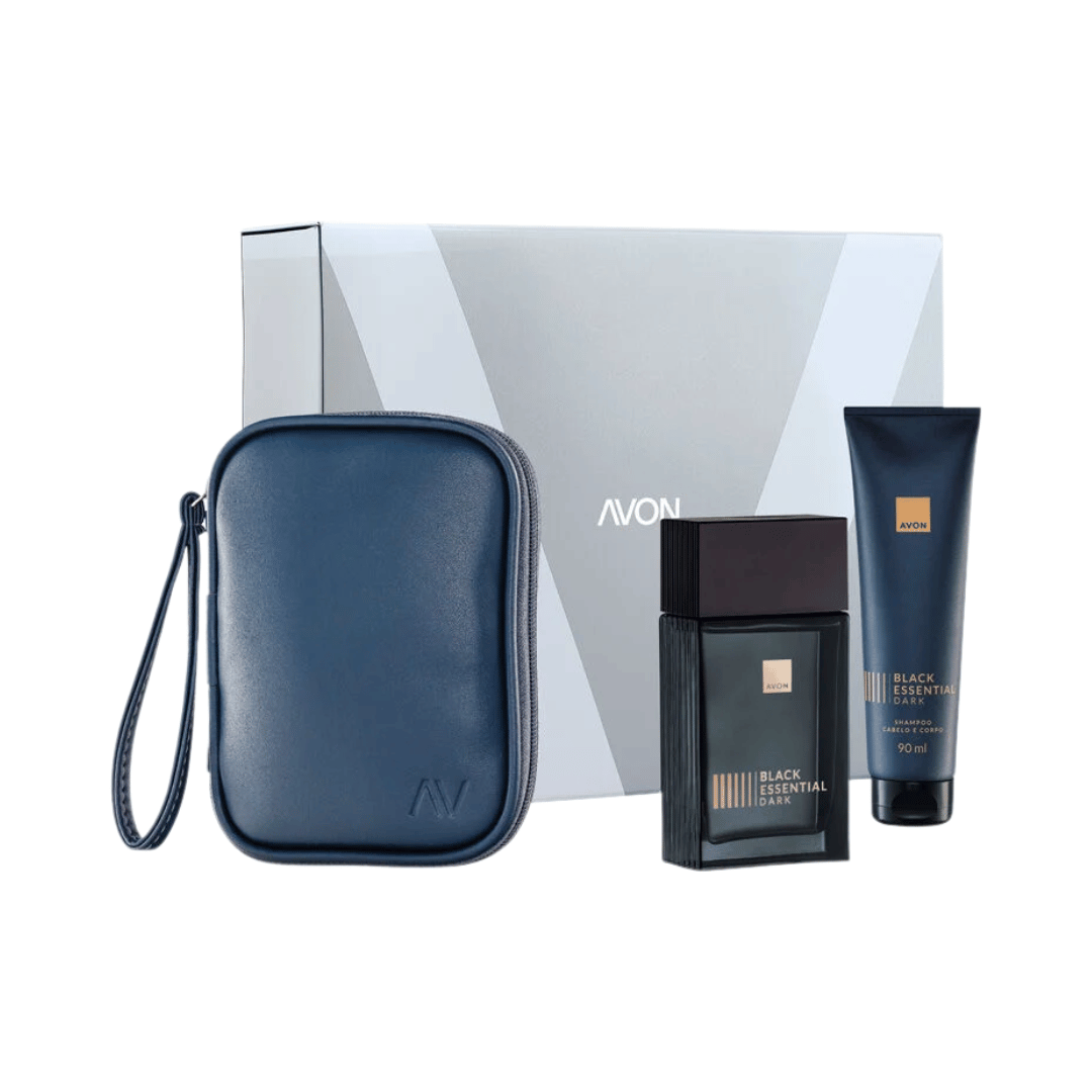 Presente Avon Black Essential Dark Real Intense Superespecial