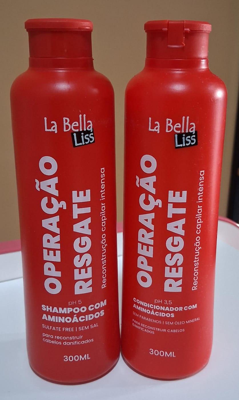 Shampoo e Condicionador Operação Resgate