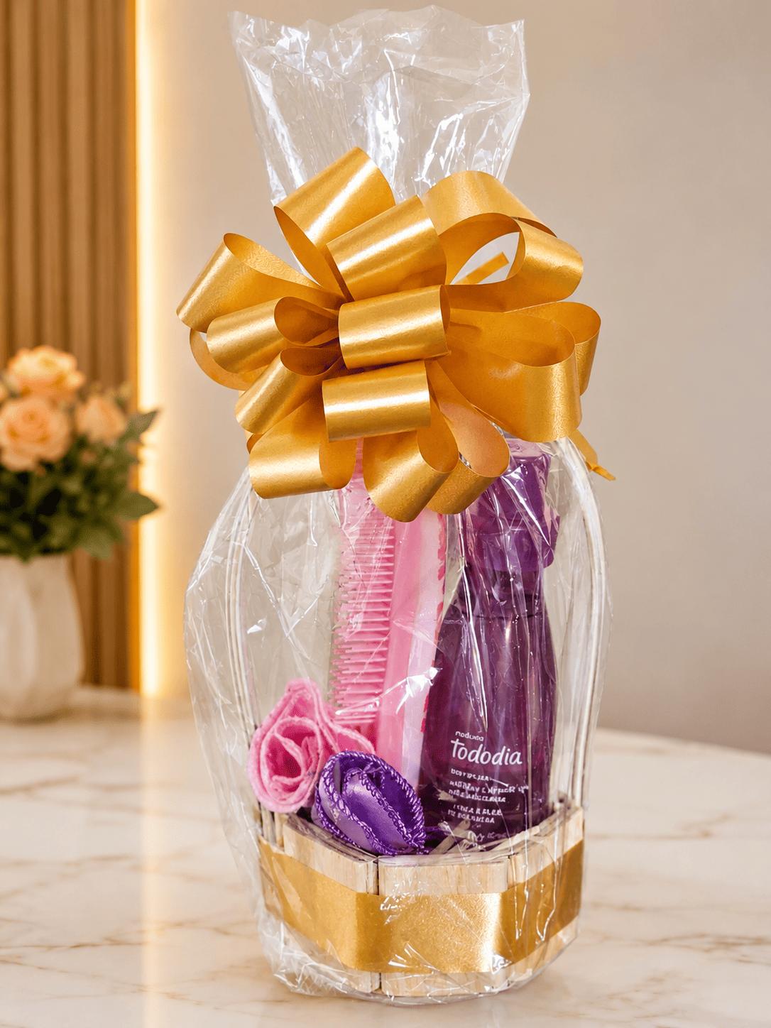Cesta Body Splash Ameixa e Flor Baunilha Natura 200ml