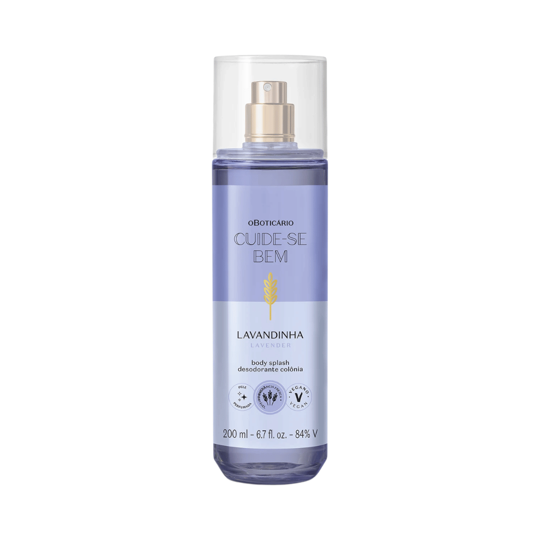 Body Splash Desodorante Colônia Cuide-Se Bem Lavandinha 200ml