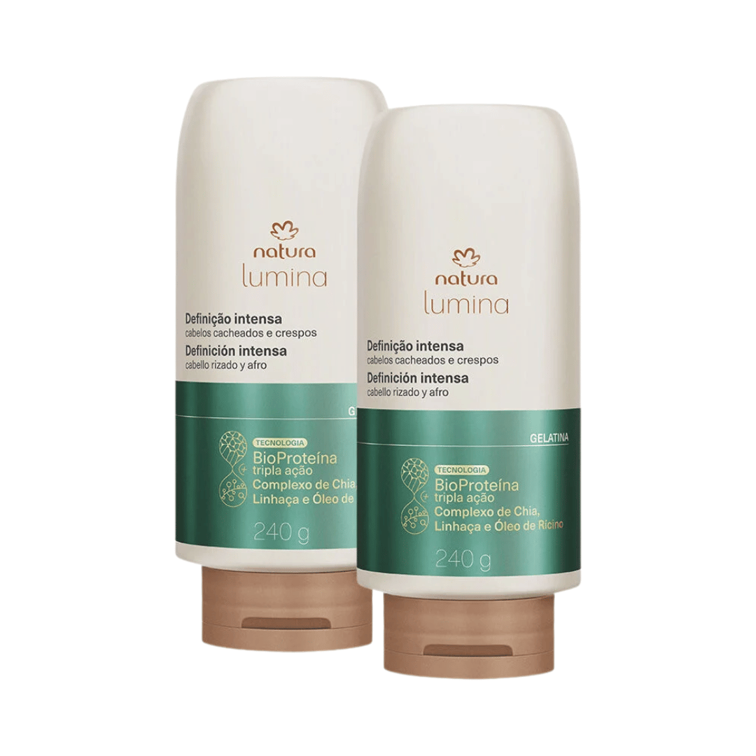 Kit Lumina Gelatina De Definição E Brilho (2 Produtos)