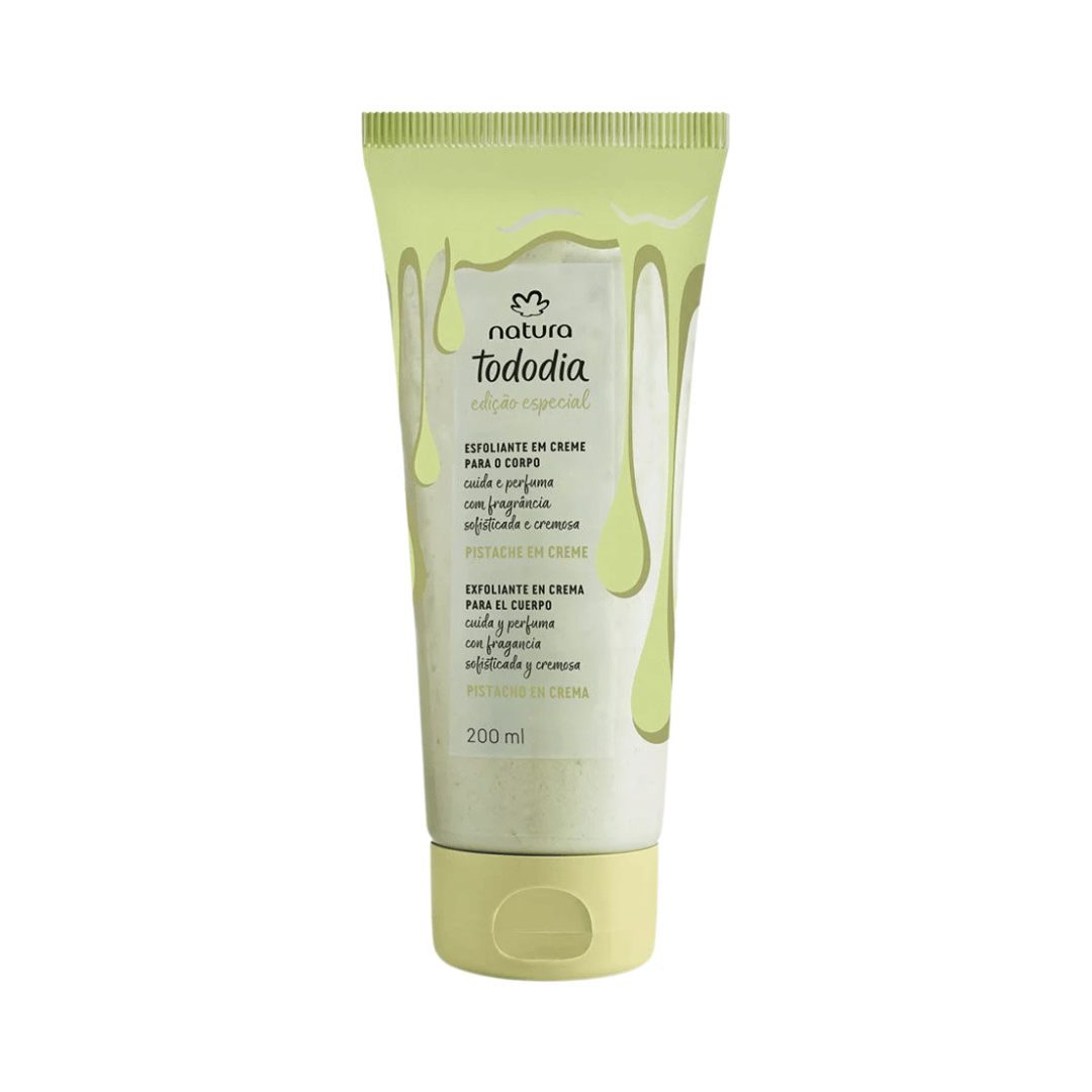 Esfoliante Em Creme Para O Corpo Tododia Pistache Em Creme 200ml