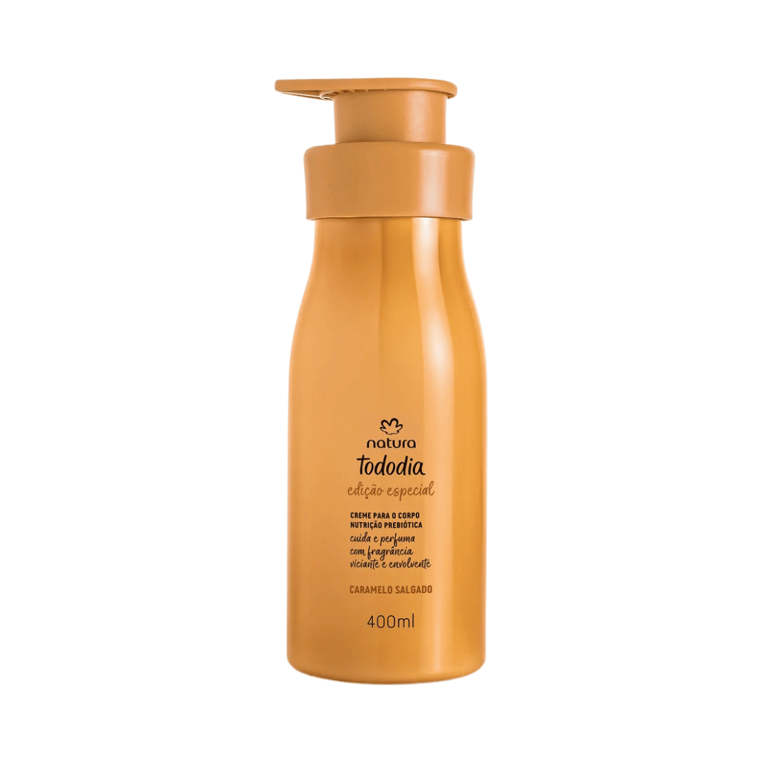 Creme Para O Corpo Nutrição Prebiótica Tododia Caramelo Salgado 400ml