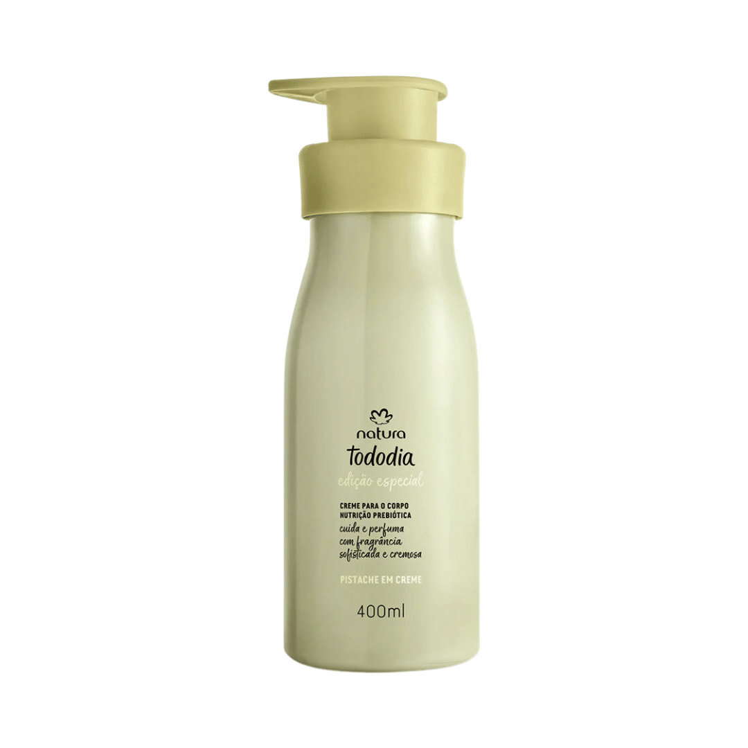 Creme Para O Corpo Nutrição Prebiótica Tododia Pistache Em Creme 400ml