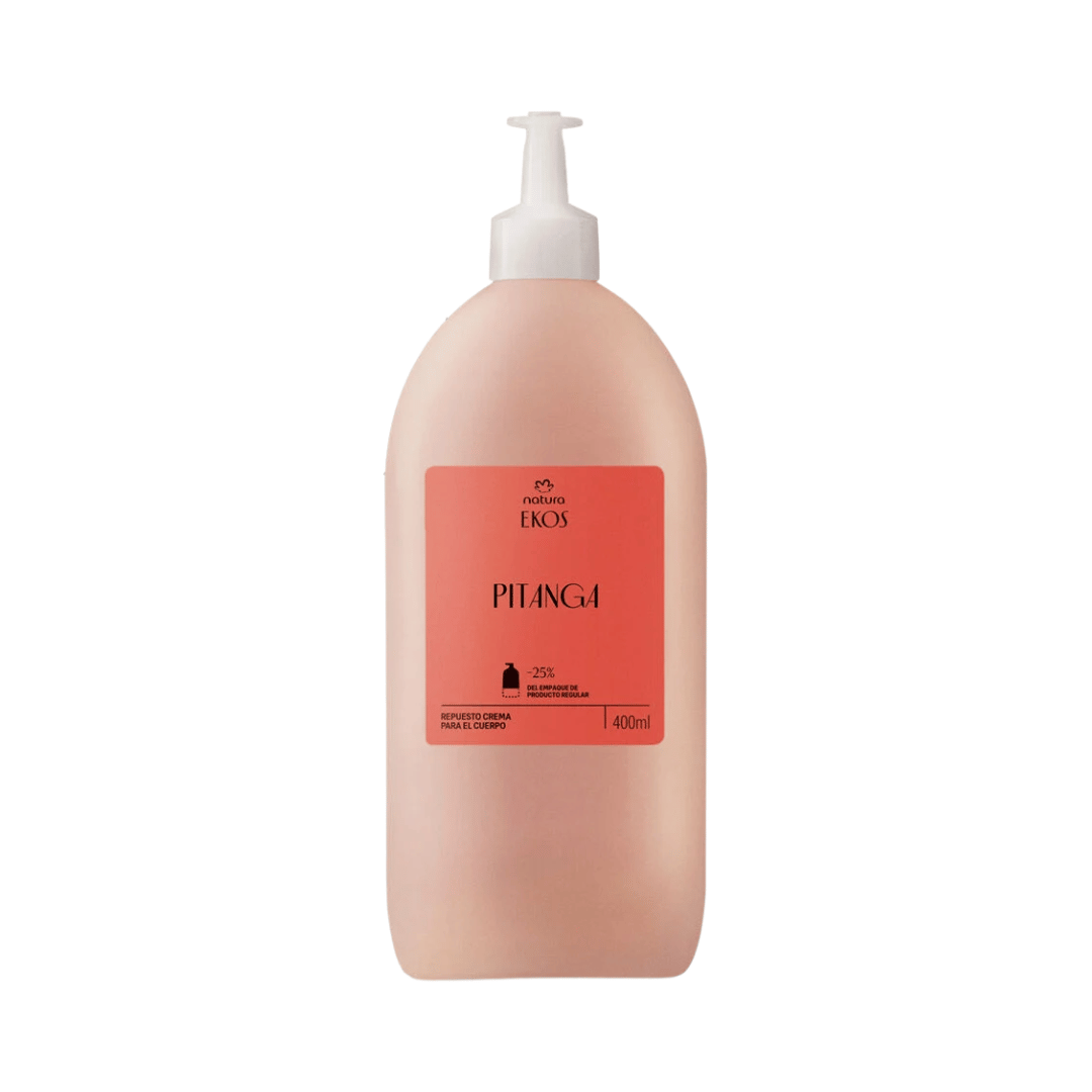 Refil Creme Para O Corpo Ekos Pitanga 400ml