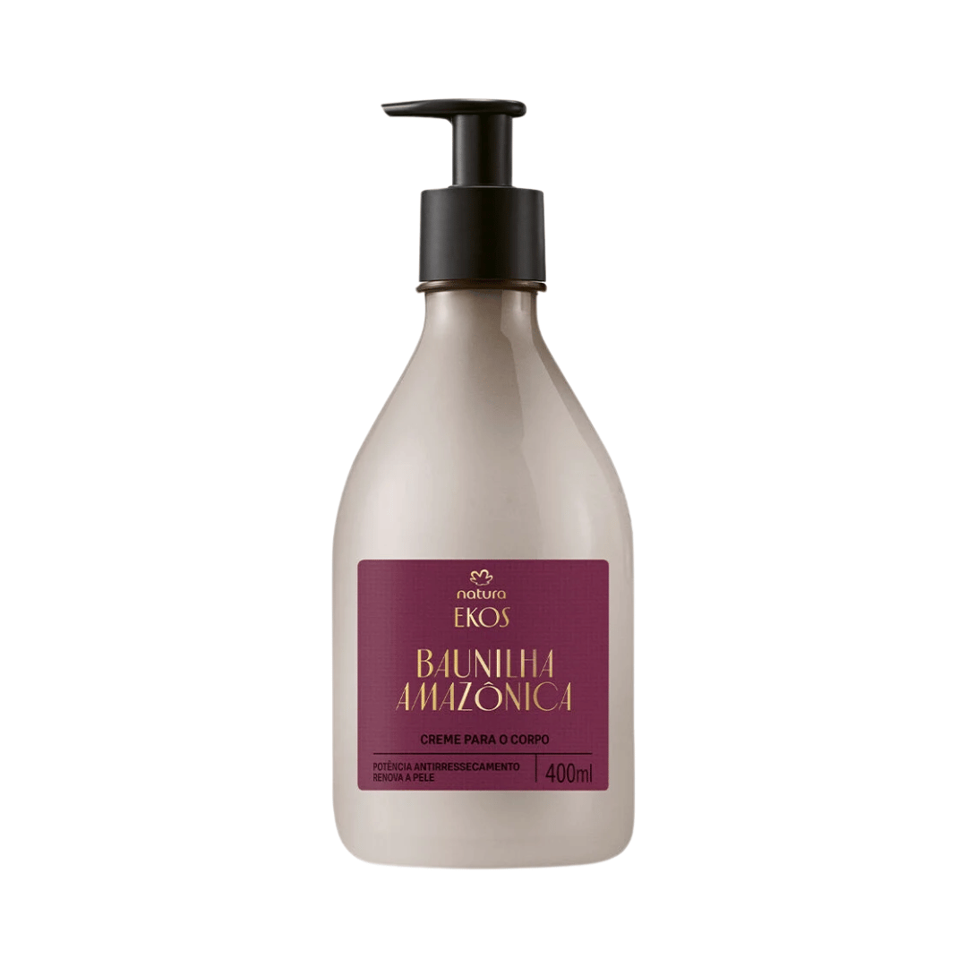 Creme Para O Corpo Ekos Baunilha Amazônica 400ml